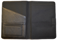 Black Spiral Notepad Holder