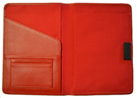 Red Spiral Notepad Holder