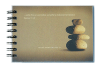 Poly Cover Verse Spiral Notebook
